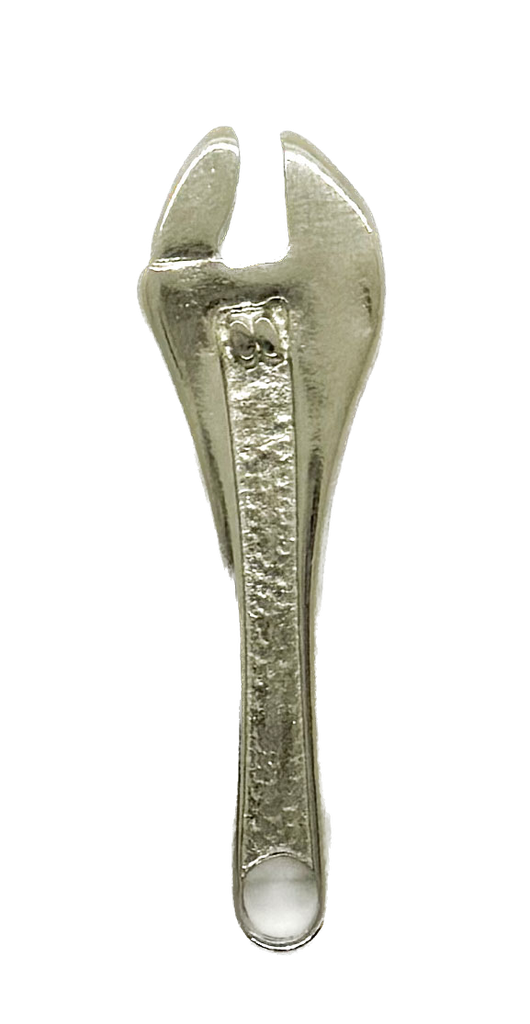 Dijes de fundición llave francesa x 10gr