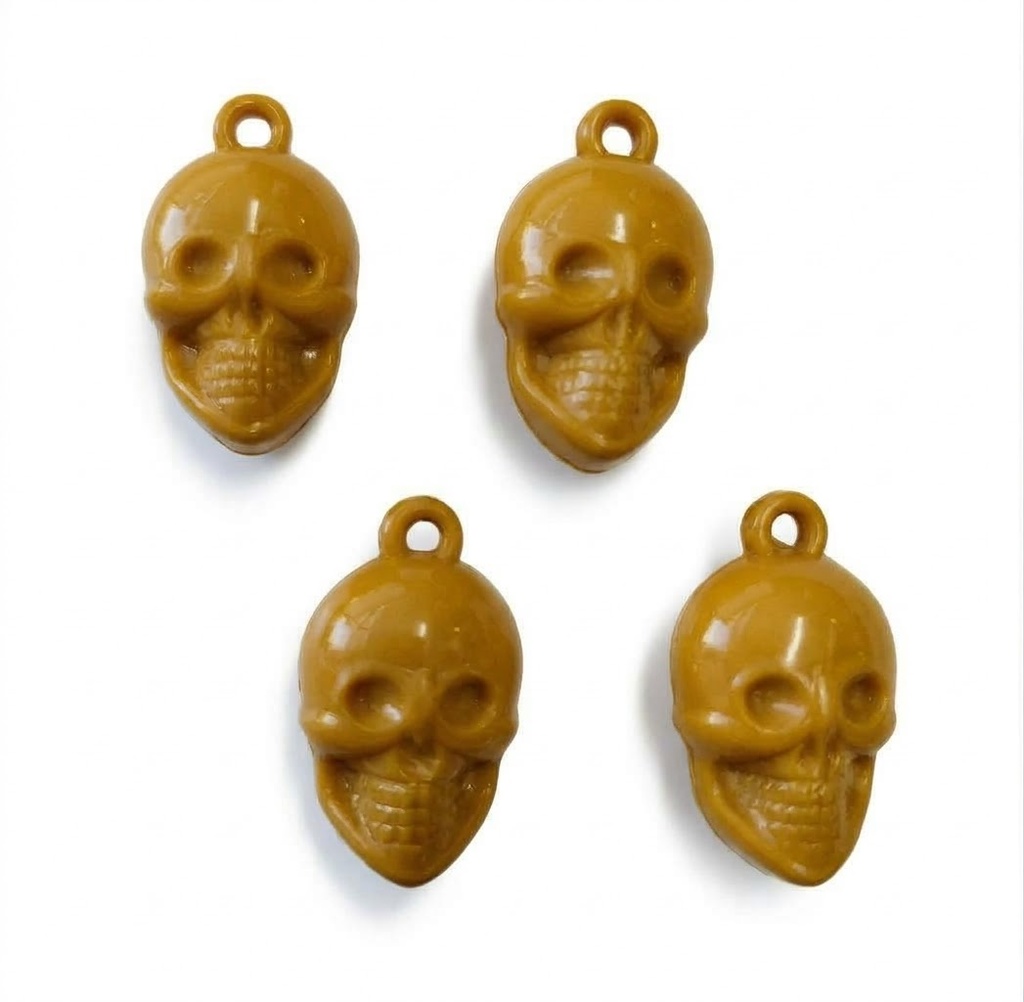 Dije calavera moztaza x 4un  