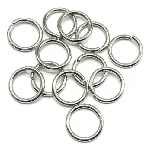 Argollas de unión níquel 12mm x 1.1mm 