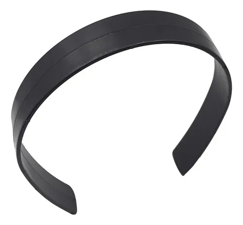 Vincha plástica negra 20mm 