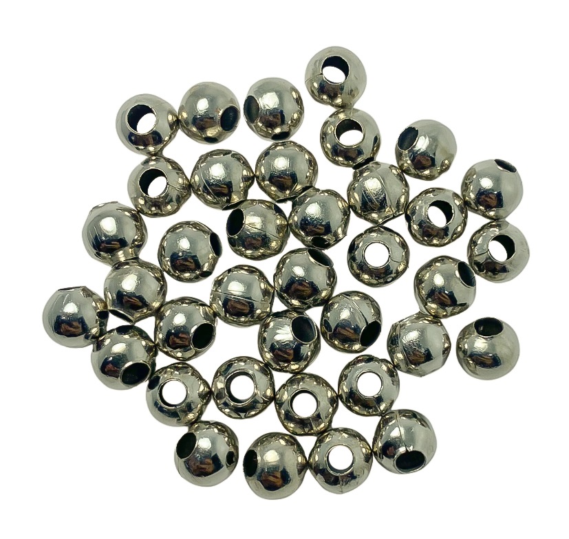 Bolita acero quirúrgico 4mm x 25un.