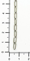 Cadena fundición niquel N°10 x 1mt 