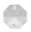 Cairel acrílico transparente 388 octógono #1 15mm x 10gr.