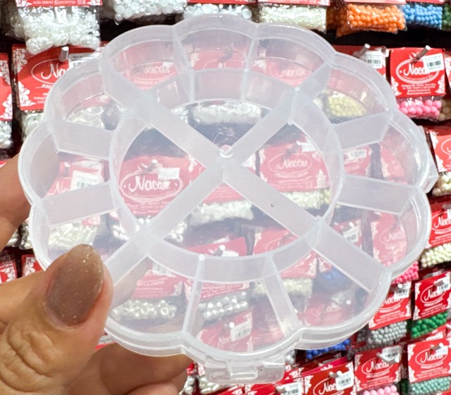 Cajita organizadora Flor 12cm x 16 div