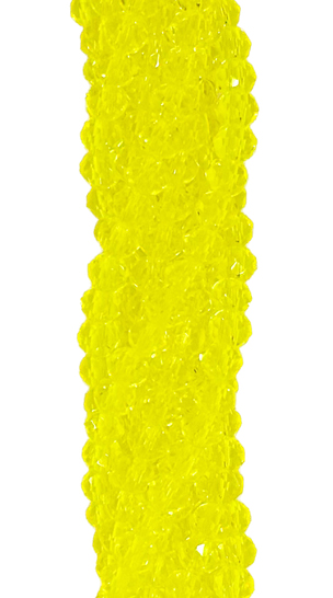 Cristal de roca 4mm amarillo transparente