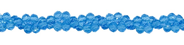 Cristal de roca 4mm celeste transparente (GC)