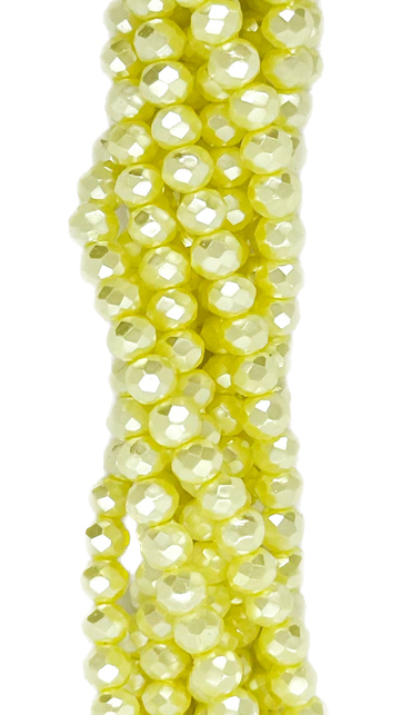 Cristal de roca 4mm metalizado x tira #013