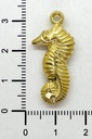 Dije caballito de mar CCB dorado x 10gr