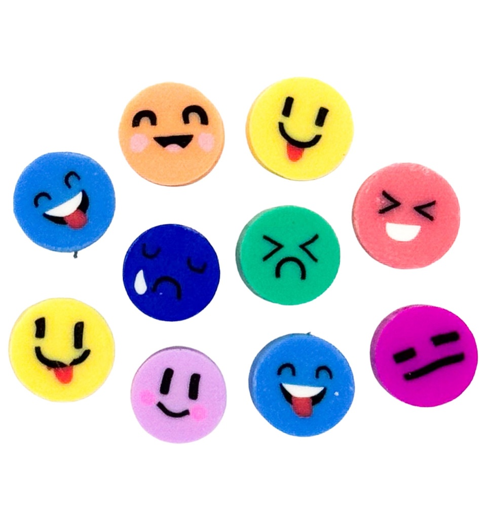 Fimo Smile emociones x 5 un.