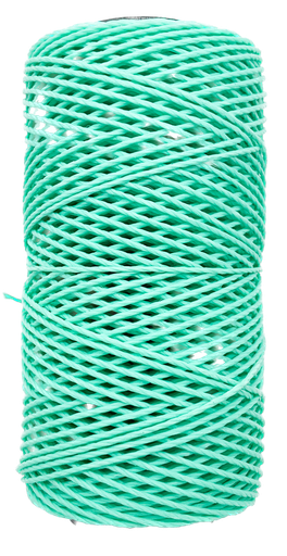 Hilo encerado agua marina