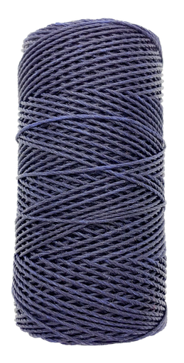Hilo encerado azúl marino