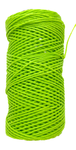 Hilo encerado verde lima