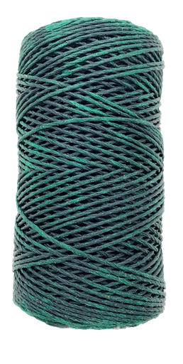 Hilo encerado verde oscuro