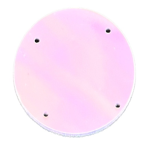 Lentejuelón 4 hojales 30mm tornasol