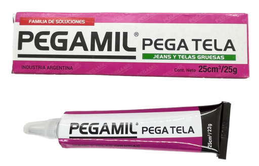 [7790711105066] Pegamentro p/tela PEGAMIL 22g.