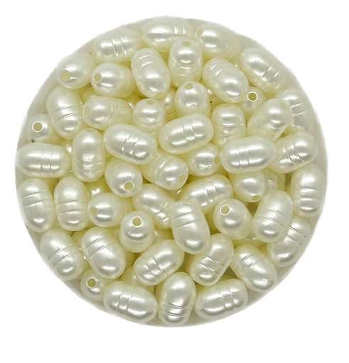 [10439] Perla de río plástica perla irregular x 10gr.