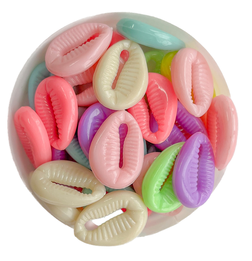 [10233] Plástico infantil pastel buzios x 10gr.