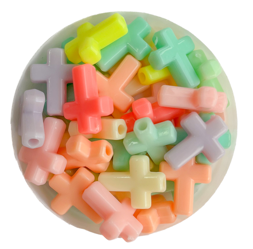 [10233] Plástico infantil pastel cruz x 10gr.