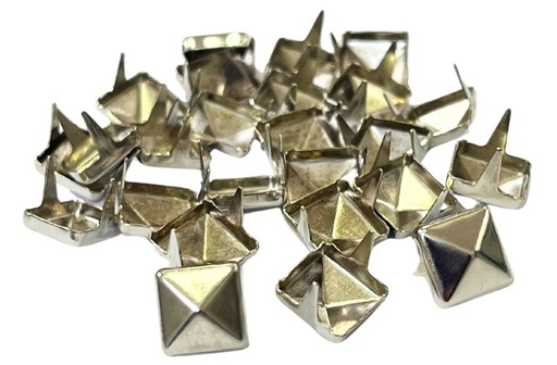 [10746] Tacha níquel cuadrada 8x8mm x 25un.