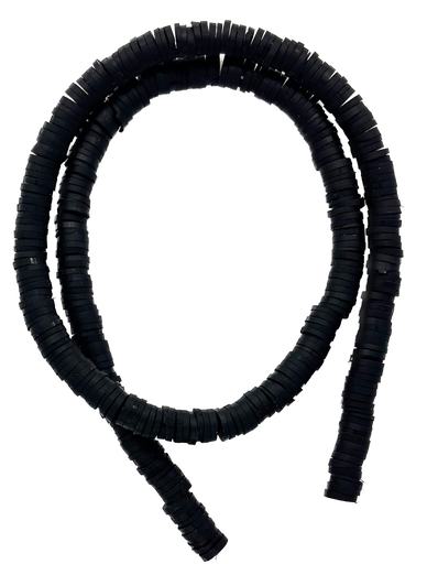 [10273] Tira Fimo plano 6 mm negro