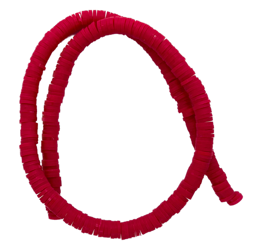 [10273] Tira Fimo plano 6 mm rojo sangre