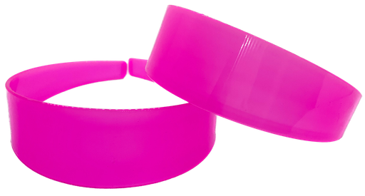 [10550] Vincha plástica fucsia 40mm
