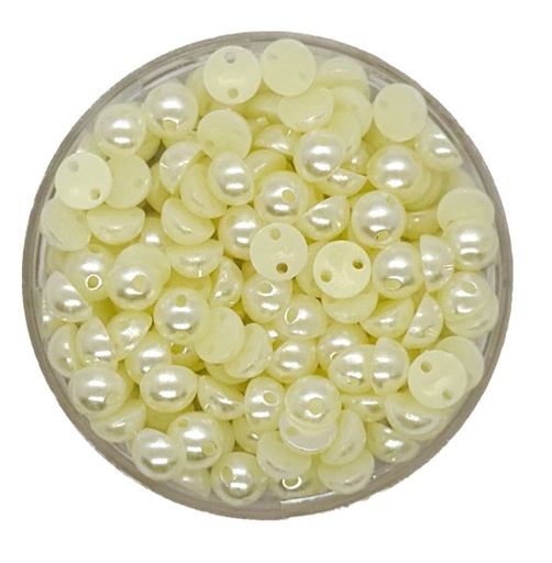 [11771] Medias perlas p/coser 6mm natural x 10g