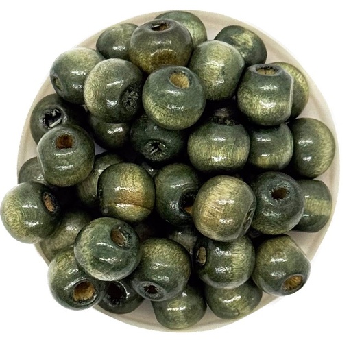 Bolita madera 10mm gris humo