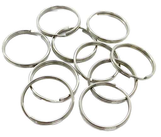 Argolla de llavero sin cadena 22mm níquel