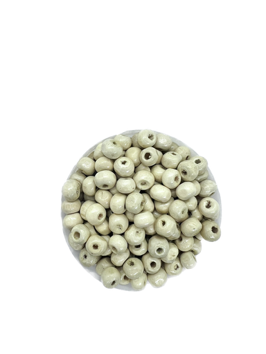 Bolita madera 6mm beige