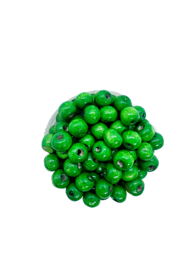 Bolita madera 8mm verde claro