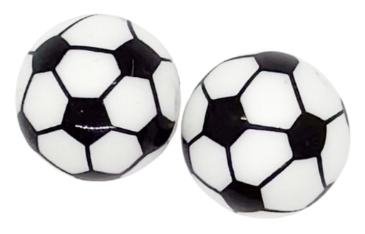 [12245] Dije silicona pasante No-Tox Pelota fútbol x 1 un.