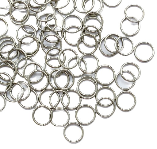 Argollas de unión níquel 8mm x 1.1mm