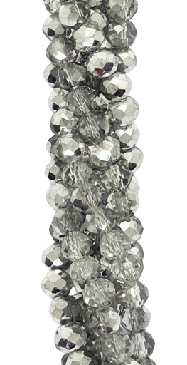 [10641] Cristal de roca 4mm plata bicolor