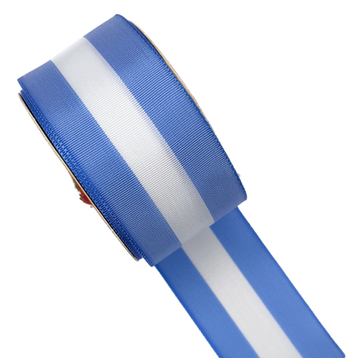 Cinta argentina 40mm C. de Oro x 1 mt.