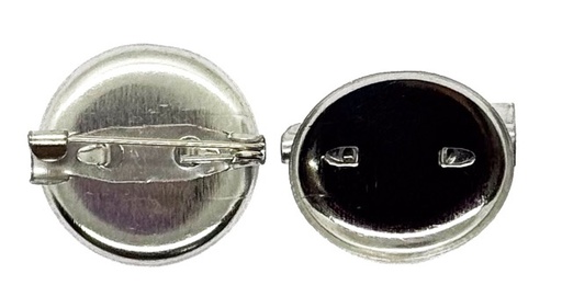 [11644] Base prendedor redonda 20mm x 10un.