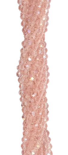 [10641] Cristal de roca 4mm rosa bebe transparente tornasol (GC)