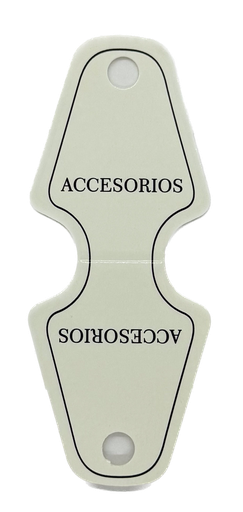 Cartoncito accesorios blanco #01