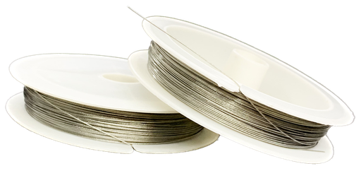 [11876] Tanza de acero metalizada 0.30 x 30mt