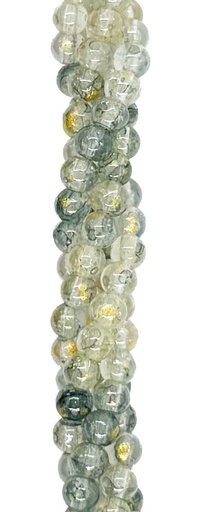 [10136] Vidrio marmolado bolita 4mm x tira #2
