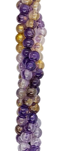 [10136] Vidrio marmolado bolita 4mm x tira #3