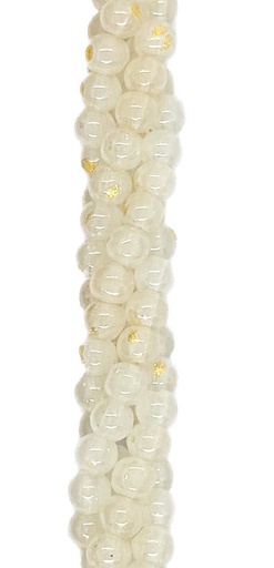 [10136] Vidrio marmolado bolita 4mm x tira #8