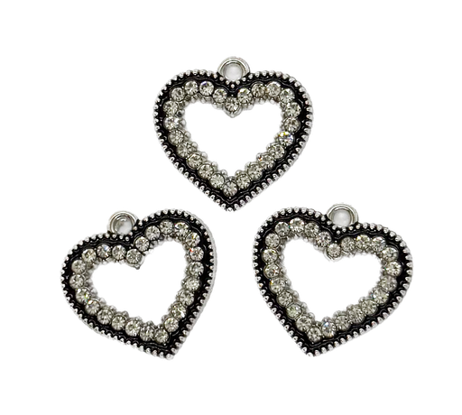 [12205] Dije fundición corazón grande c/strass x 1 un. (1) 