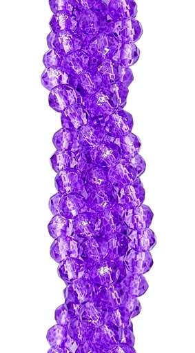 [10641] Cristal de roca 4mm violeta transparente #1