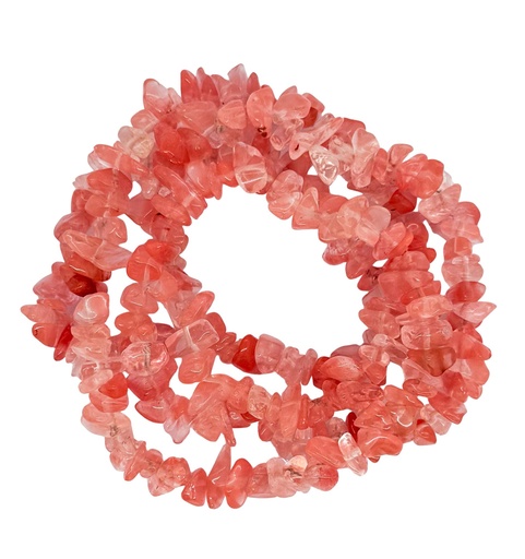 [10759] Escallas cuarzo cherry x tira 