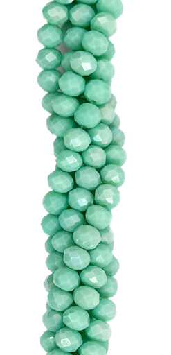 [10642] Cristal de roca 6mm aqua opaco tornasol