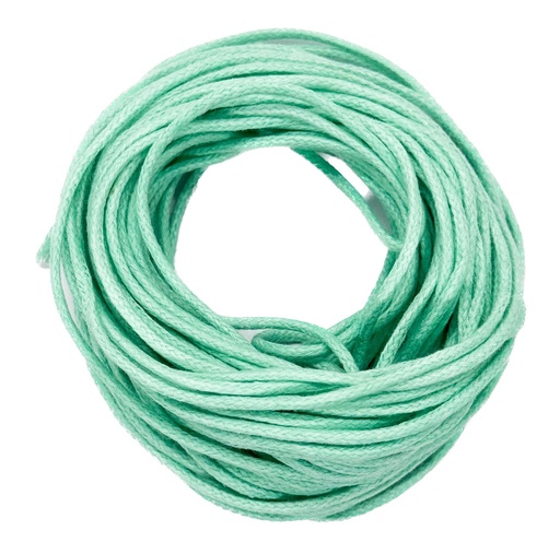 Cordón con alma 1.5mm verde agua