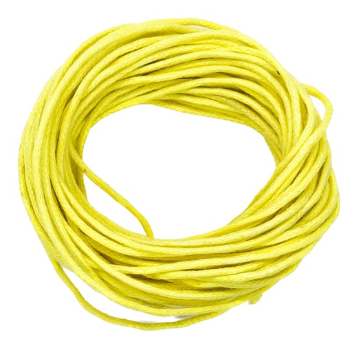 Cordón con alma 1.5mm amarillo