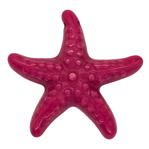 [10228] Estrella de Mar resina (mod 2) fucsia x 1un