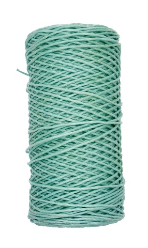 Hilo encerado verde agua